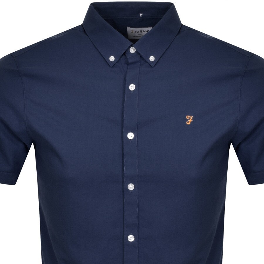 Mens farah short sleeve shirt online